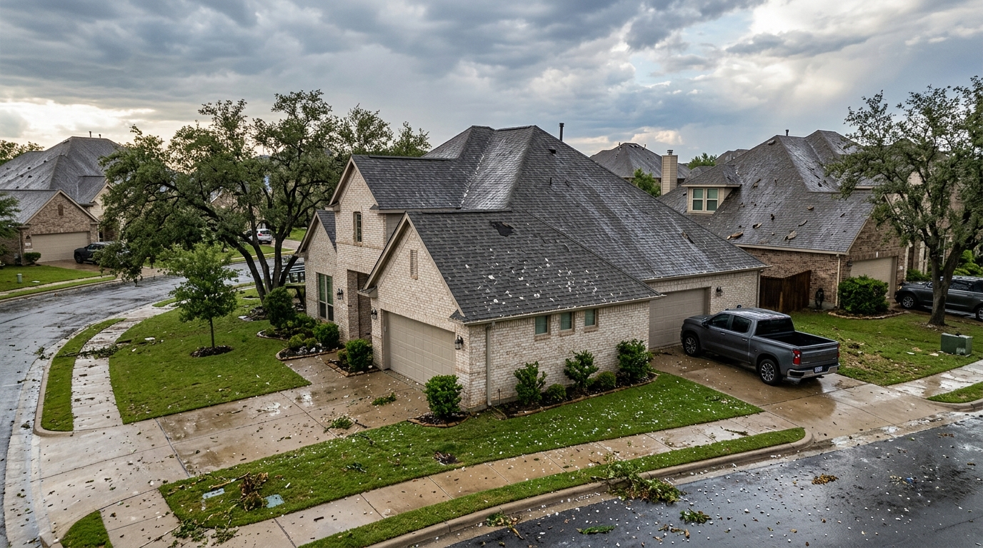 What To Do After a Hail Storm in Texas